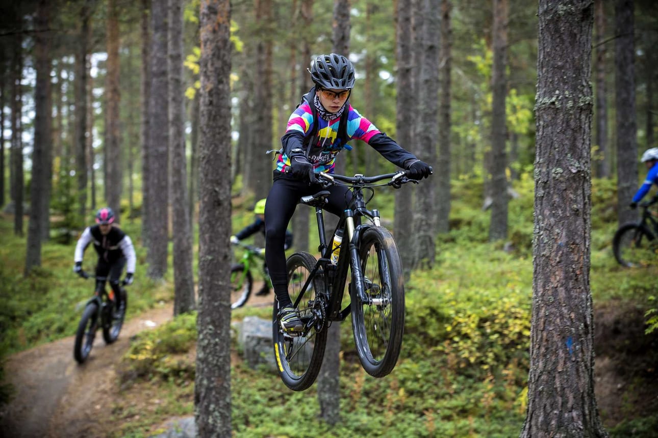 Martti Ojala on yksi RCC:n lupaavista junioripyöräilijöistä. Hän voitti syyskuun alussa Rukan Tunturiajot.