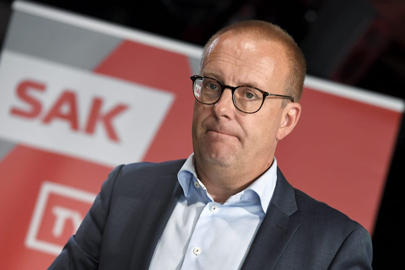 SAK ilmoitti jo elokuussa aloittavansa järjestöllisen toimintavalmiutensa kohottamisen. Kuvassa puheenjohtaja Jarkko Eloranta. LEHTIKUVA / MARKKU ULANDER