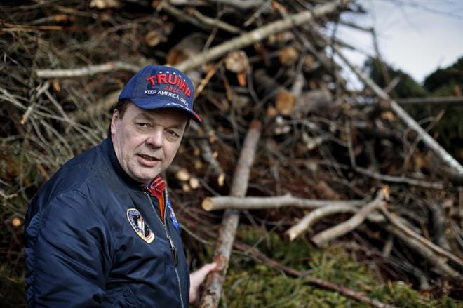 Jari Mäki on aina ollut Trumpin puolestapuhuja. Hän seurasi kuitenkin viimeöistä kongressin mellakkaa huolestuneena. Arkistokuva: Tomi Kosonen