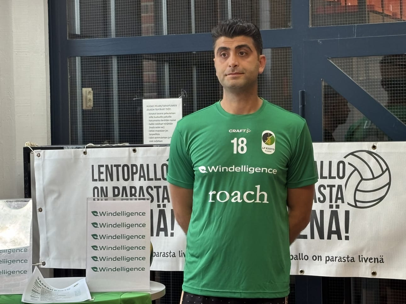 32-vuotias Amirali Fathali on pelannut ammattilaisena Iranissa, jonka liiga on pitkään ollut yksi maailman kovimmista.