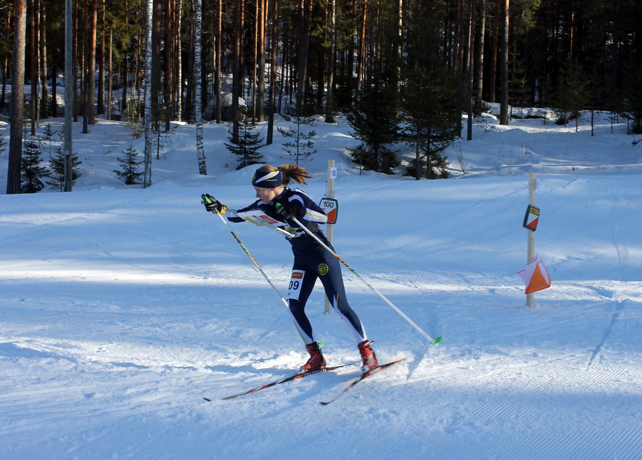 Noora Räisäsen vauhti riitti tällä kaudella naisten pääsarjassa aluemestaruuteen.