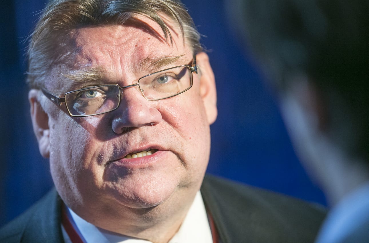 Ulkoministeri Timo Soini.