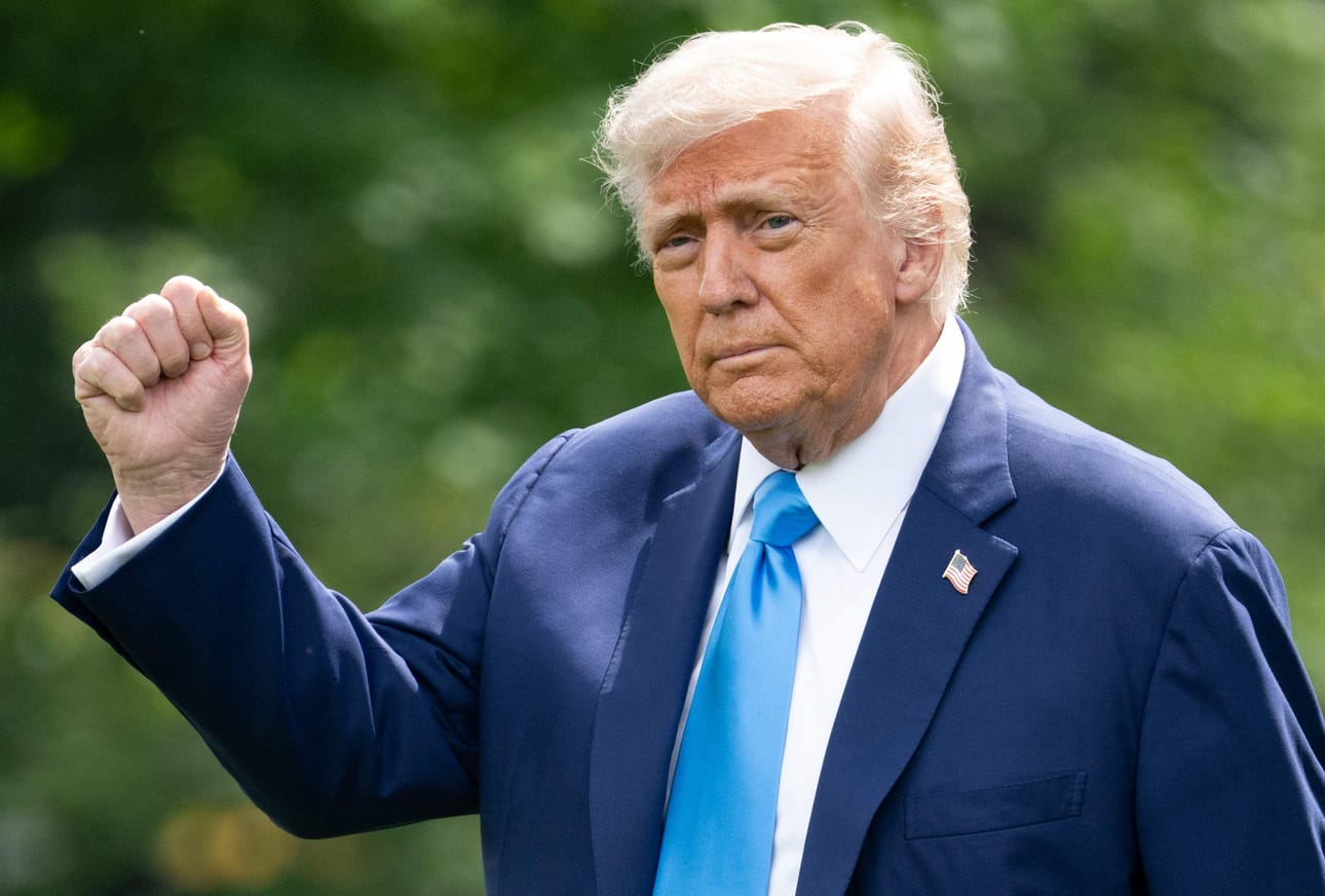 Presidentti Donald Trump on saamassa lakipakettinsa läpi. (arkistokuva) LEHTIKUVA / AFP