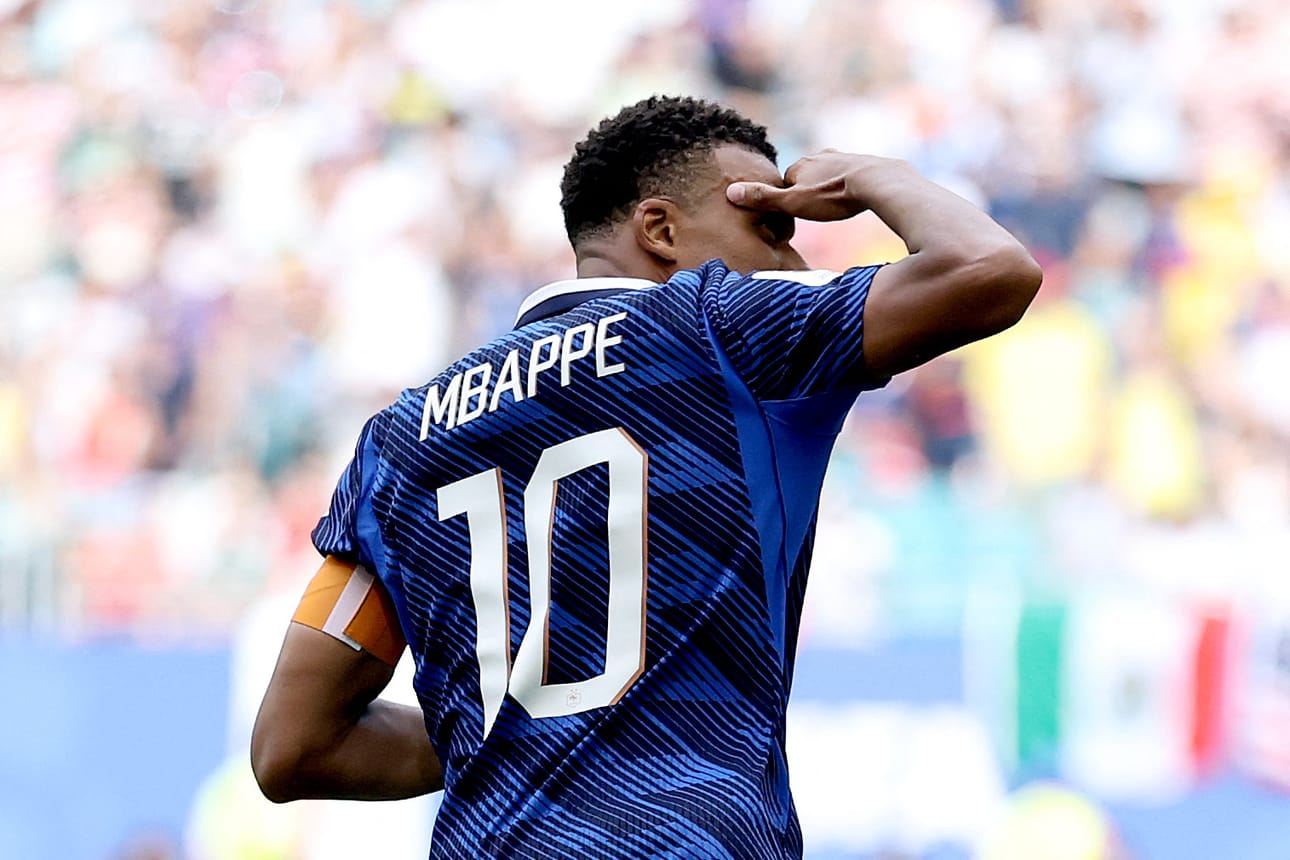 Ranskan joukkueen tähti Kylian Mbappe on tehnyt MM-uransa aikana nyt 22 maalia.