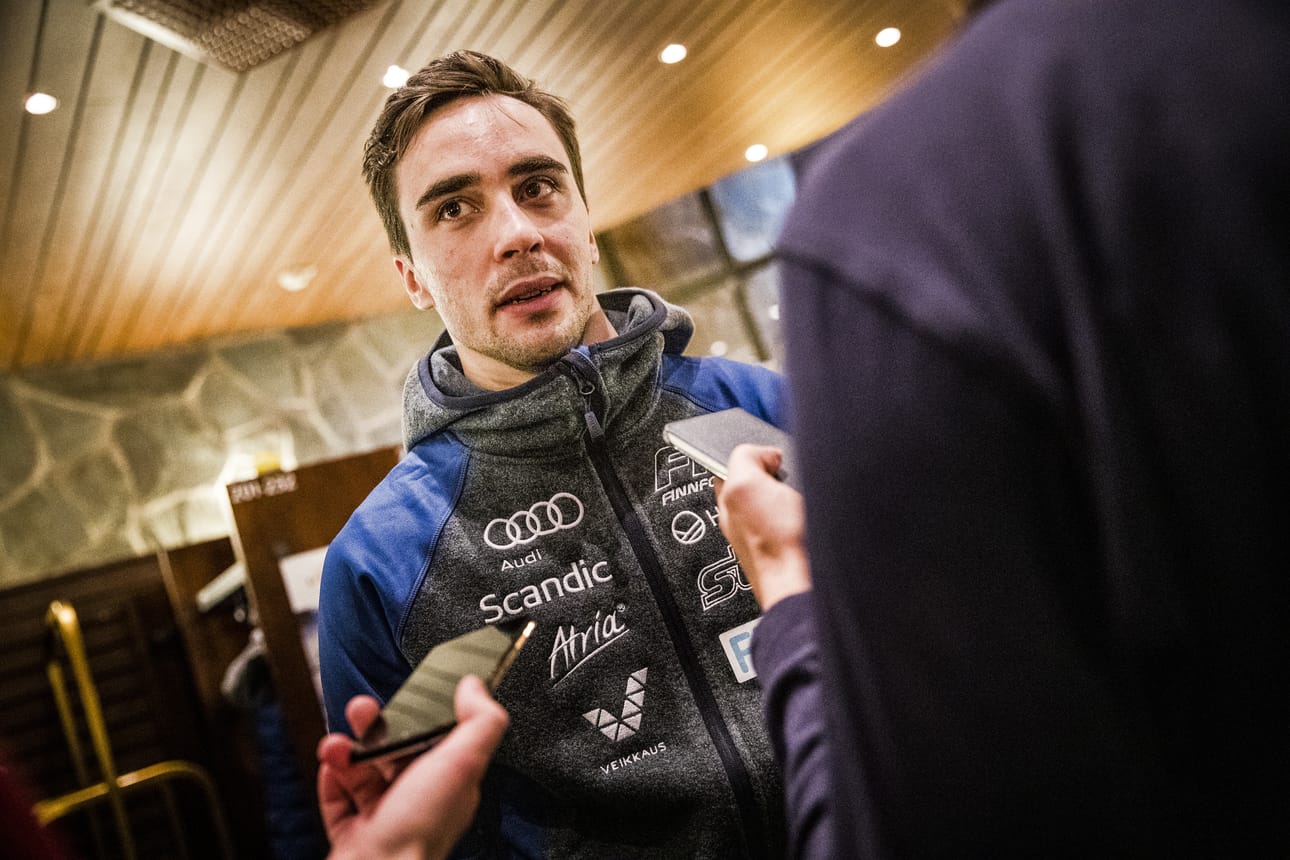 Ristomatti Hakola on vaivojen takia hiemen jäljessä normaalista harjoitusrytmistään.