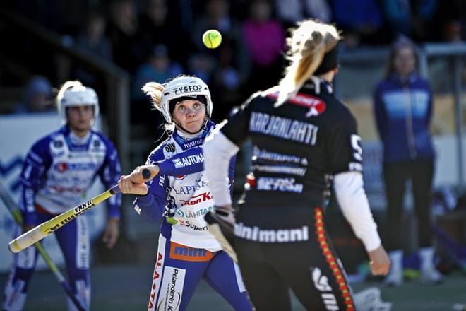 Virkiän Essi Kylli löi yhden ja toi kaksi juoksua. KUVA: TOMI KOSONEN