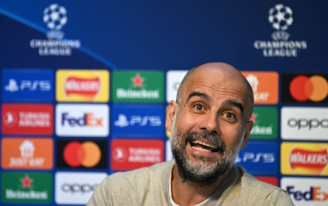 Manchester Cityn päävalmentaja Pep Guardiola muistutti, että vaikka Mestarien liigan voittaminen on "uskomatonta", moni seura on pystynyt vastaavaan. LEHTIKUVA/AFP