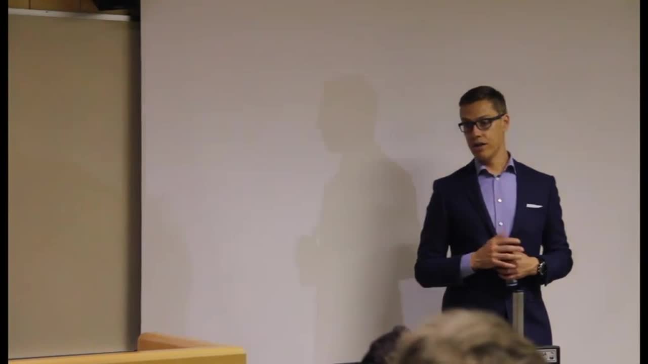 Pääministeri Stubbin vierailu Oulaisissa
