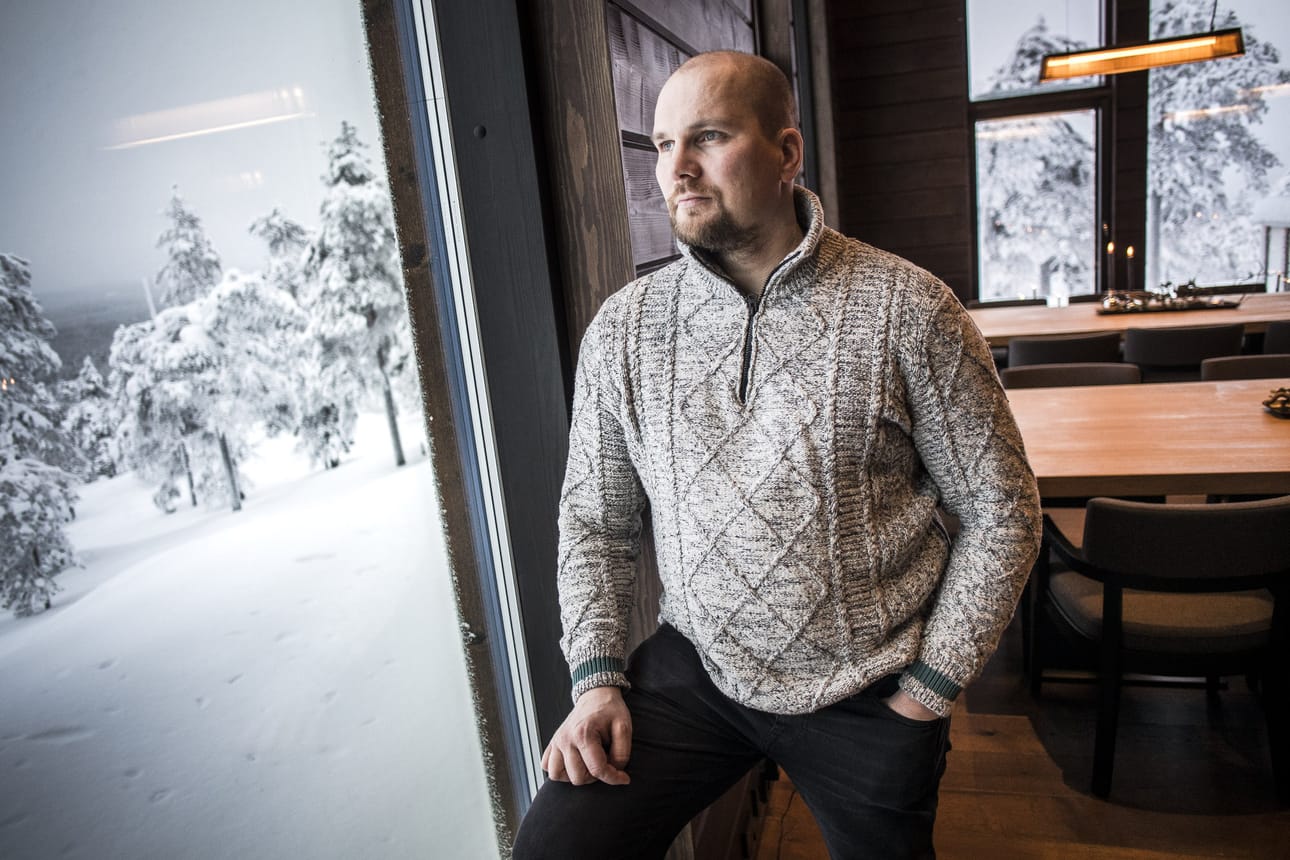 Luxury Actionin Janne Honkanen luksuslomakohteessaan Octolassa.