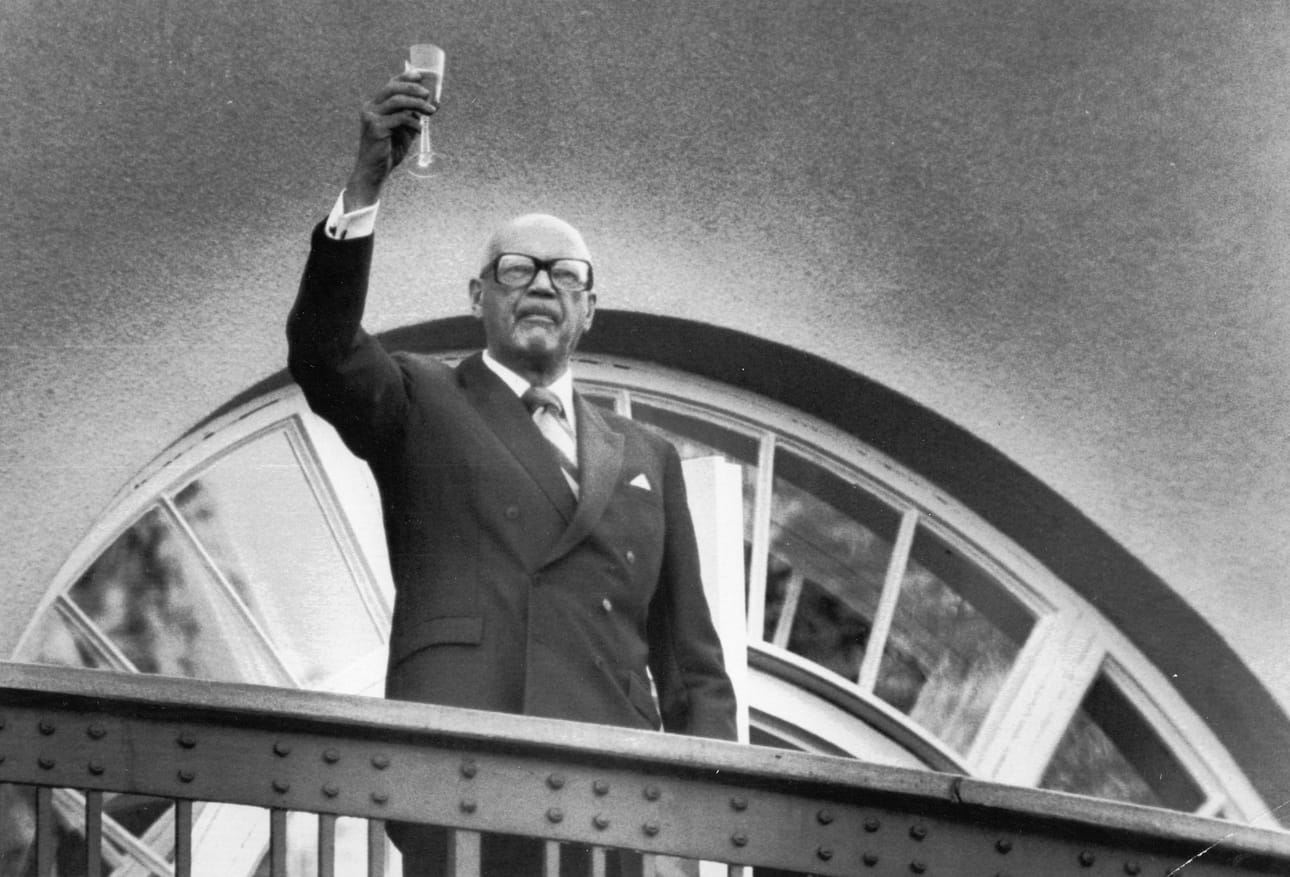 Uusi tutkimus paljastaa yksityiskohtia Neuvostoliiton ja Suomen valtiojohdon suhteista. Kuva presidentti Urho Kekkosesta tämän 75-vuotissyntymäpäiviltään vuodelta 1975.