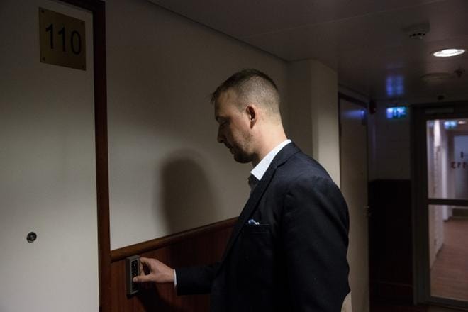 Thomas Kingelin on Omena-hotellien toimitusjohtaja. KUVA: Joel Maisalmi