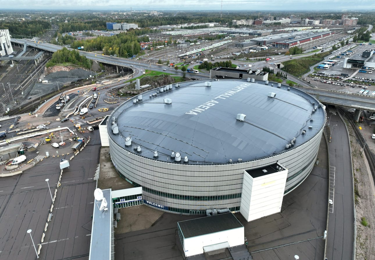 Helsingin areena on ollut tyhjillään toissa keväästä asti. LEHTIKUVA / Heikki Saukkomaa