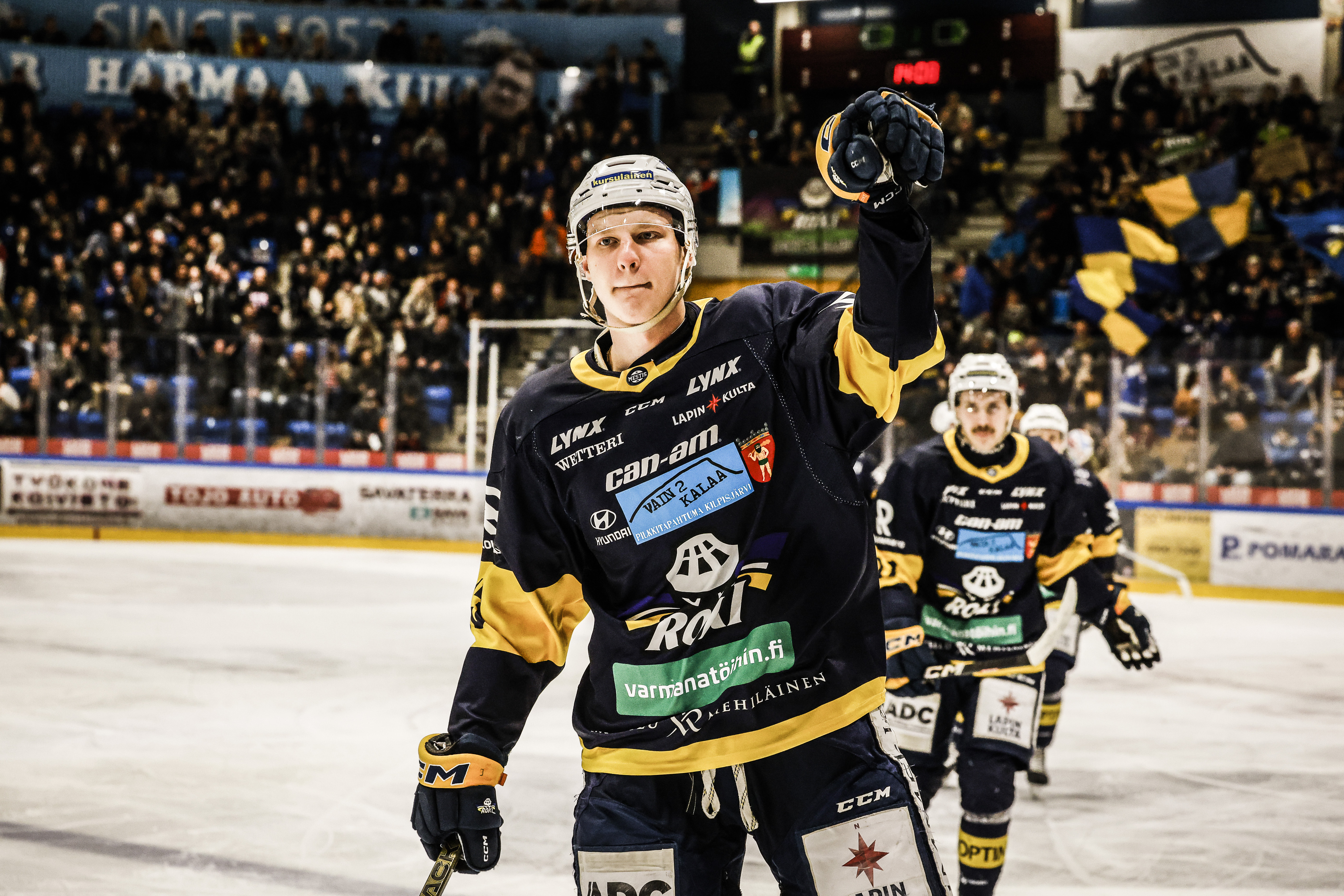 Oulun Kärpät U20 kuritti Rovaniemen Kiekkoa kolmannessa erässä