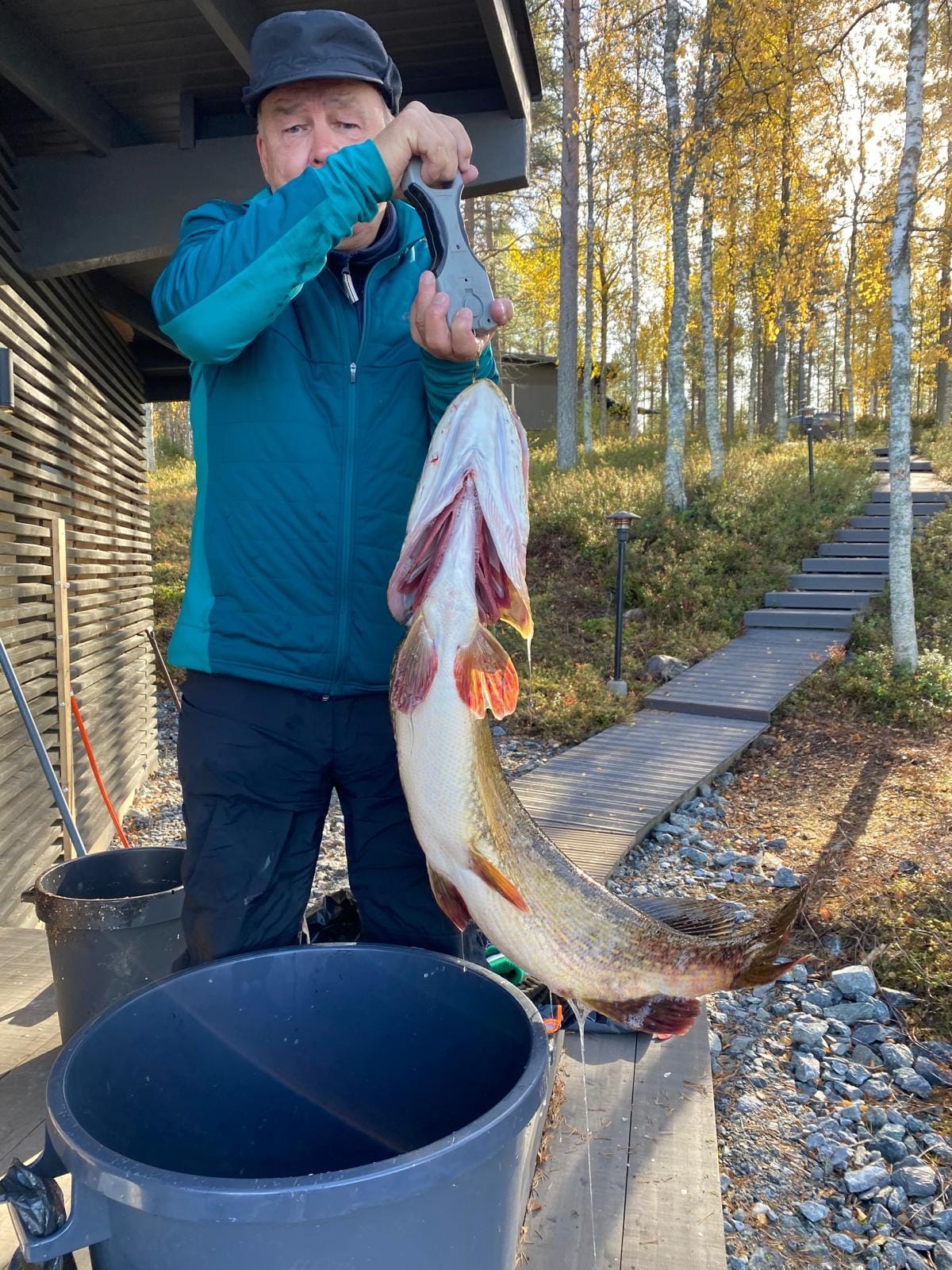 Jouko Virranniemen hauki painoi puntarin lukemaan 9 kiloa 438 grammaa.