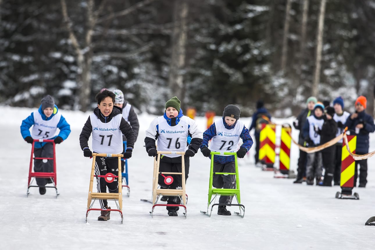 Puluvärkki Ice tulee taas. 3. maaliskuuta Raahessa järjestettävässä tapahtumassa on omat sarjat myös lapsille.