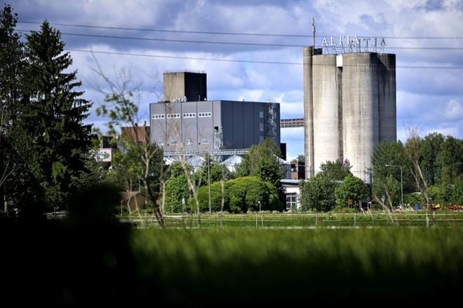 Altialla on juomatehdas Koskenkorvalla Pohjanmaalla. KUVA: Tomi Kosonen
