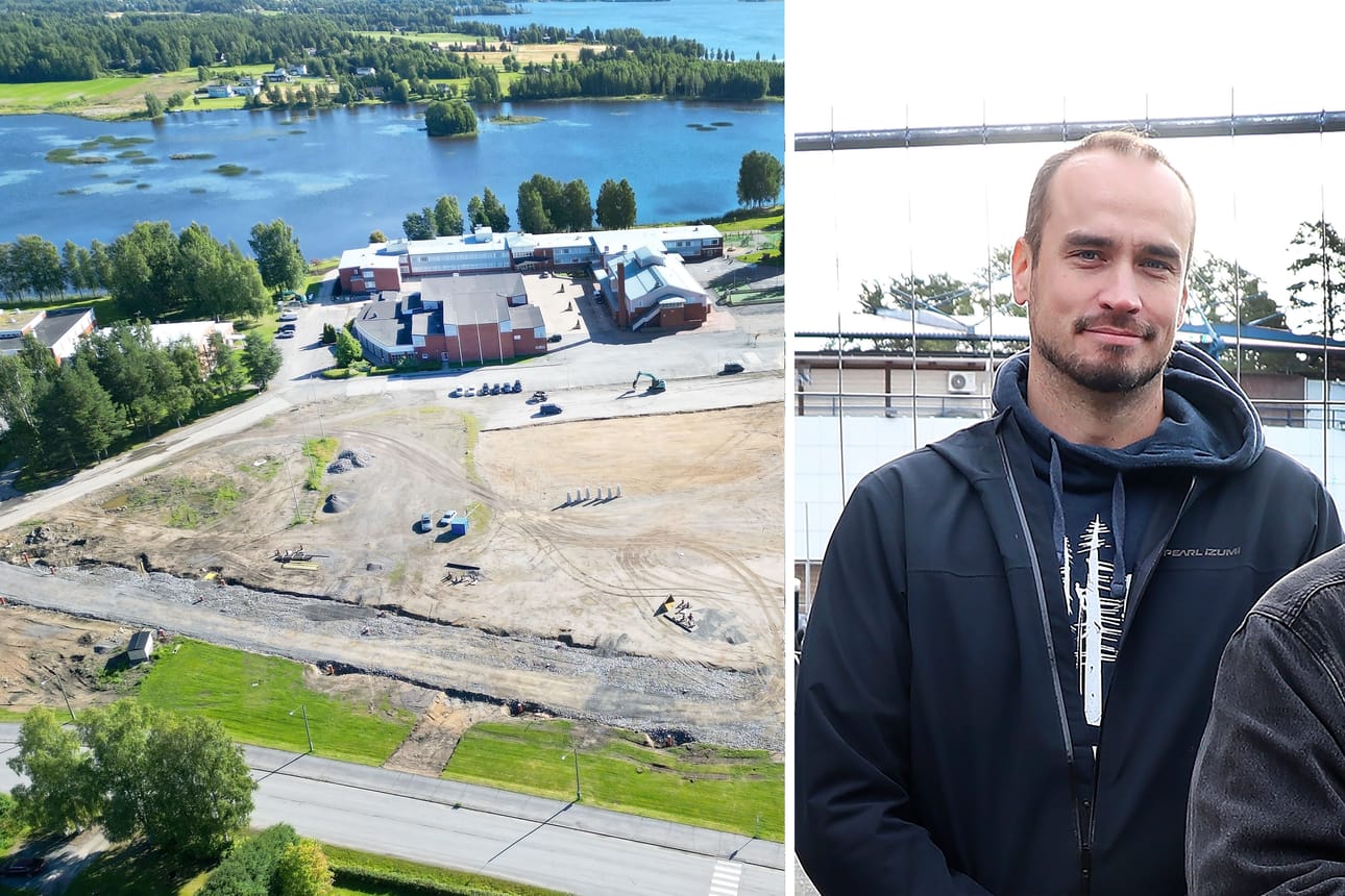 Kiinteistöpäällikkö Tuukka Antila selventää teknisen lautakunnan uudessa esityksessä, mihin koulukeskuksen tarpeisiin jo myönnetty lisämääräraha on käytetty ja mihin rahaa tarvitaan vielä lisää. Arkistokuva.