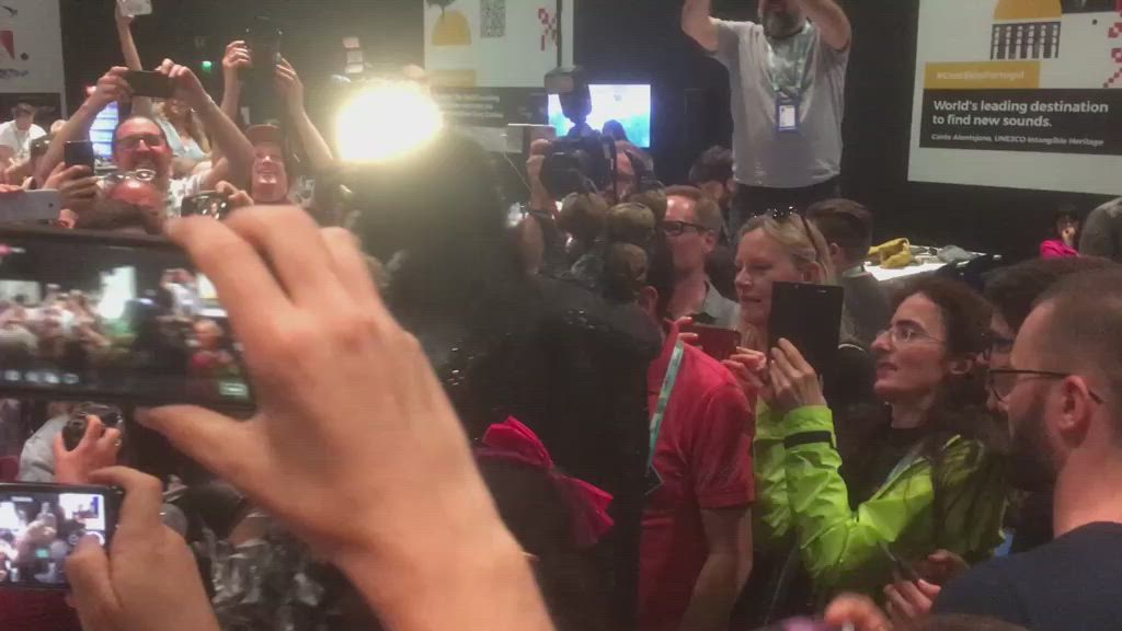 Lordi ja Saara Aalto saivat aikaan hulinaa Lissabonissa