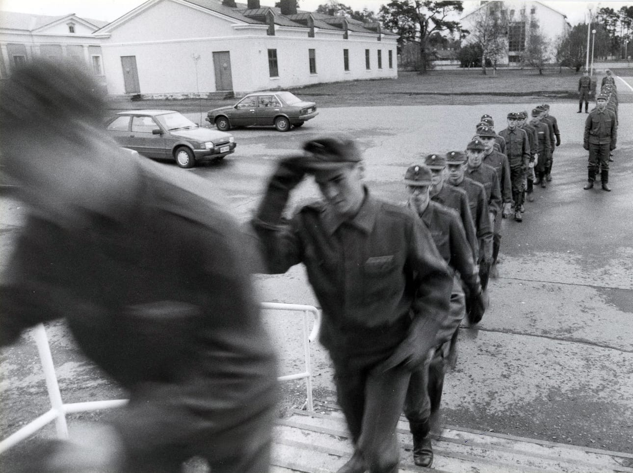 1989 Oulun kaupungin kasarmilla riitti toimintaa.