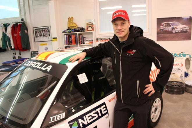 Jari-Matti Latvalan ralliura Toyotalla jatkuu. KUVA: REIJO HEIKKILÄ