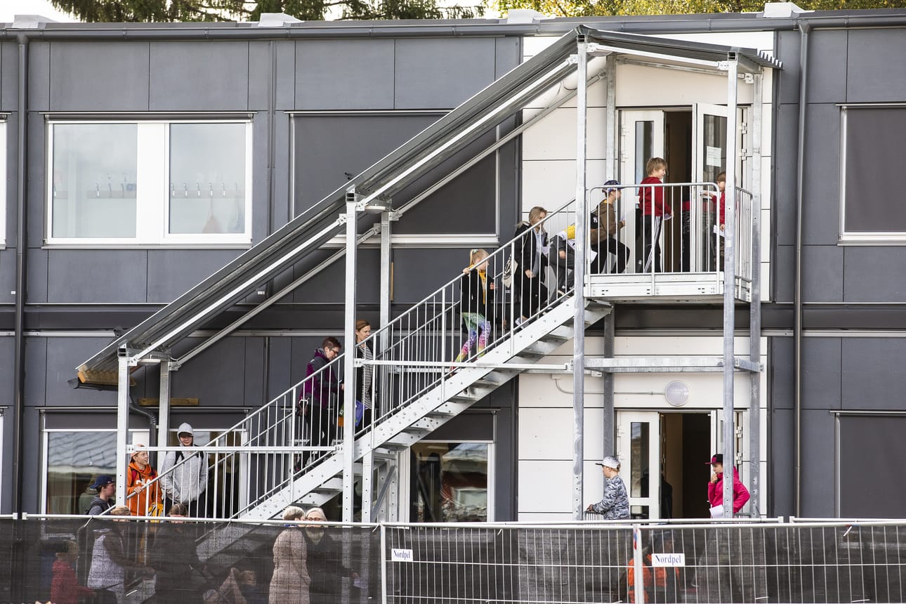 Pyhäjoen saarenkoulun väistötilat
