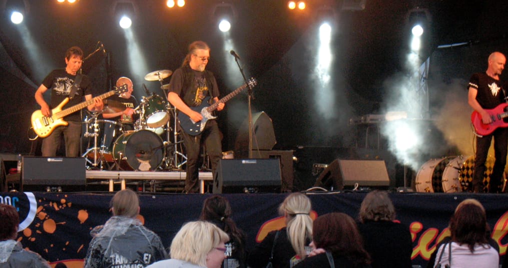 Kolera teki Suomi-rockin historiaa 1980-luvun lopulta vuoteen 1997, jolloin bändi laittoi pillit pussiin. Äänitteitä on tehty useita. Kuva: Sari Junnonaho