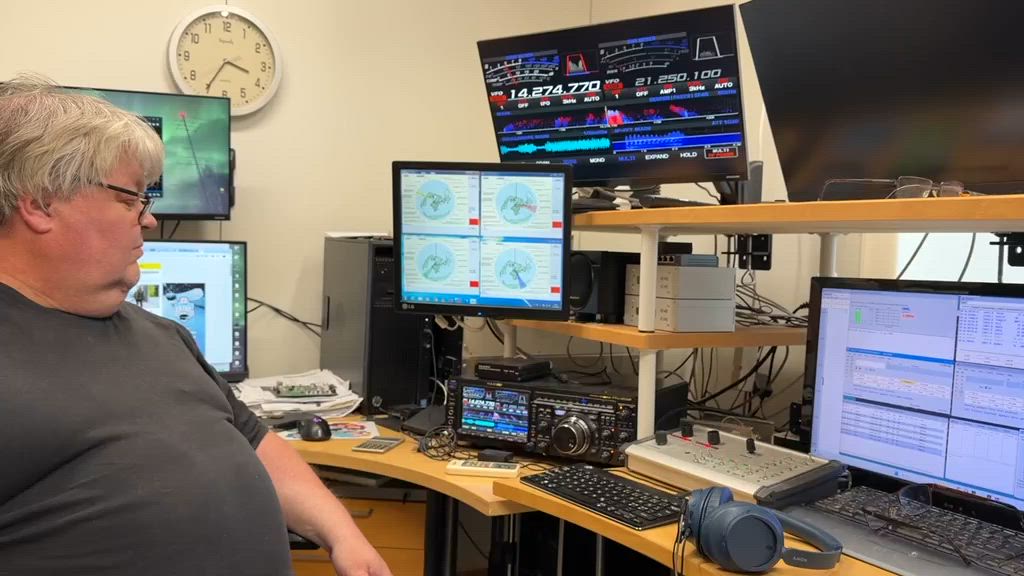 Radioamatööri Jari Ojala