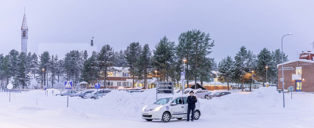 Enontekiön seriffiksi on jo ilmoittautunut Antti Tonteri. Hänellä on vankka paikallistuntemus, ja tämänhetkisenä päivätyönään hän tekee maastotarkastuksia.
