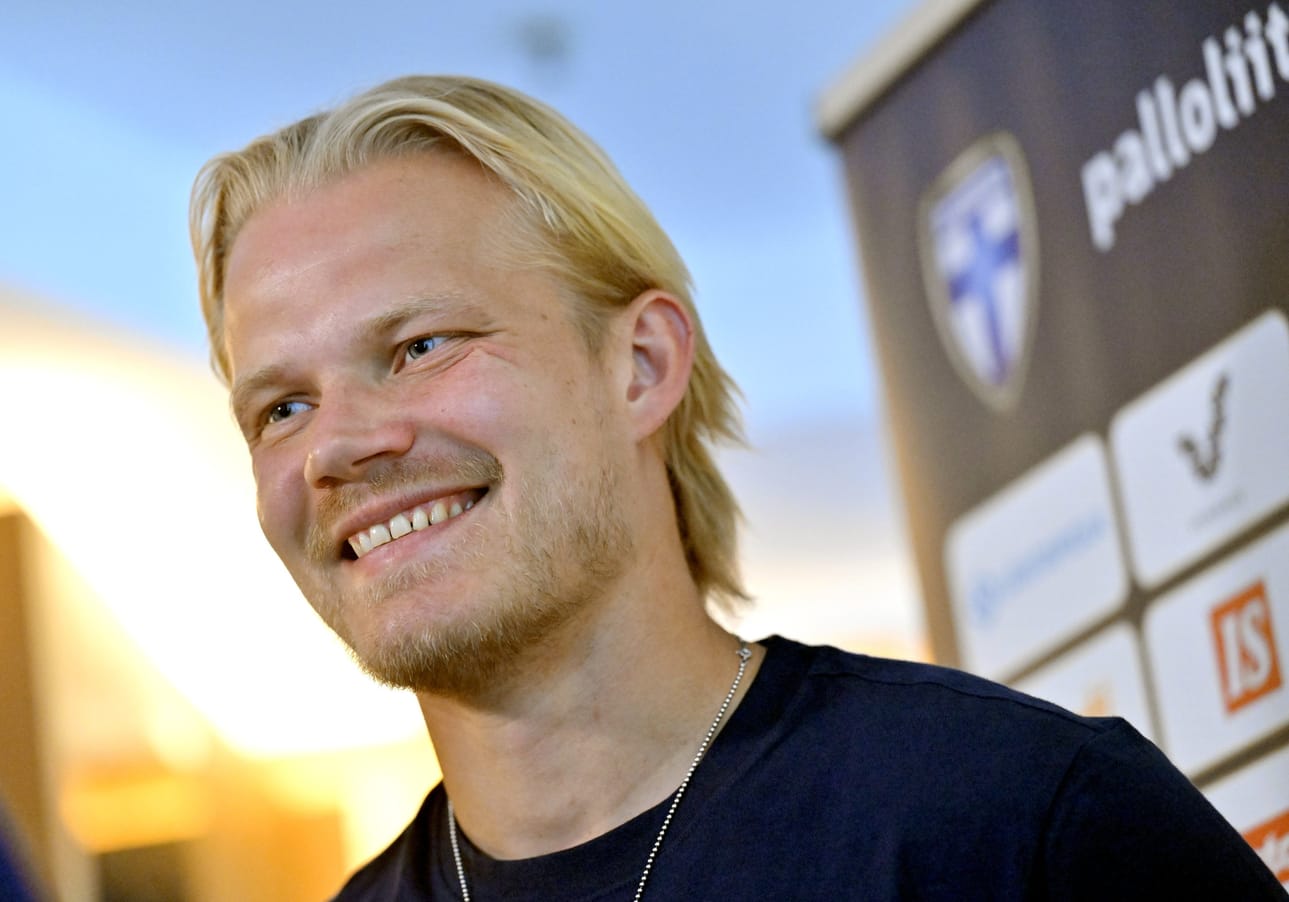 Joel Pohjanpalo on aloittanut Palermossa vahvasti, sillä kuudessa sarjapelissä hän on tehnyt neljä maalia. LEHTIKUVA / Jussi Nukari