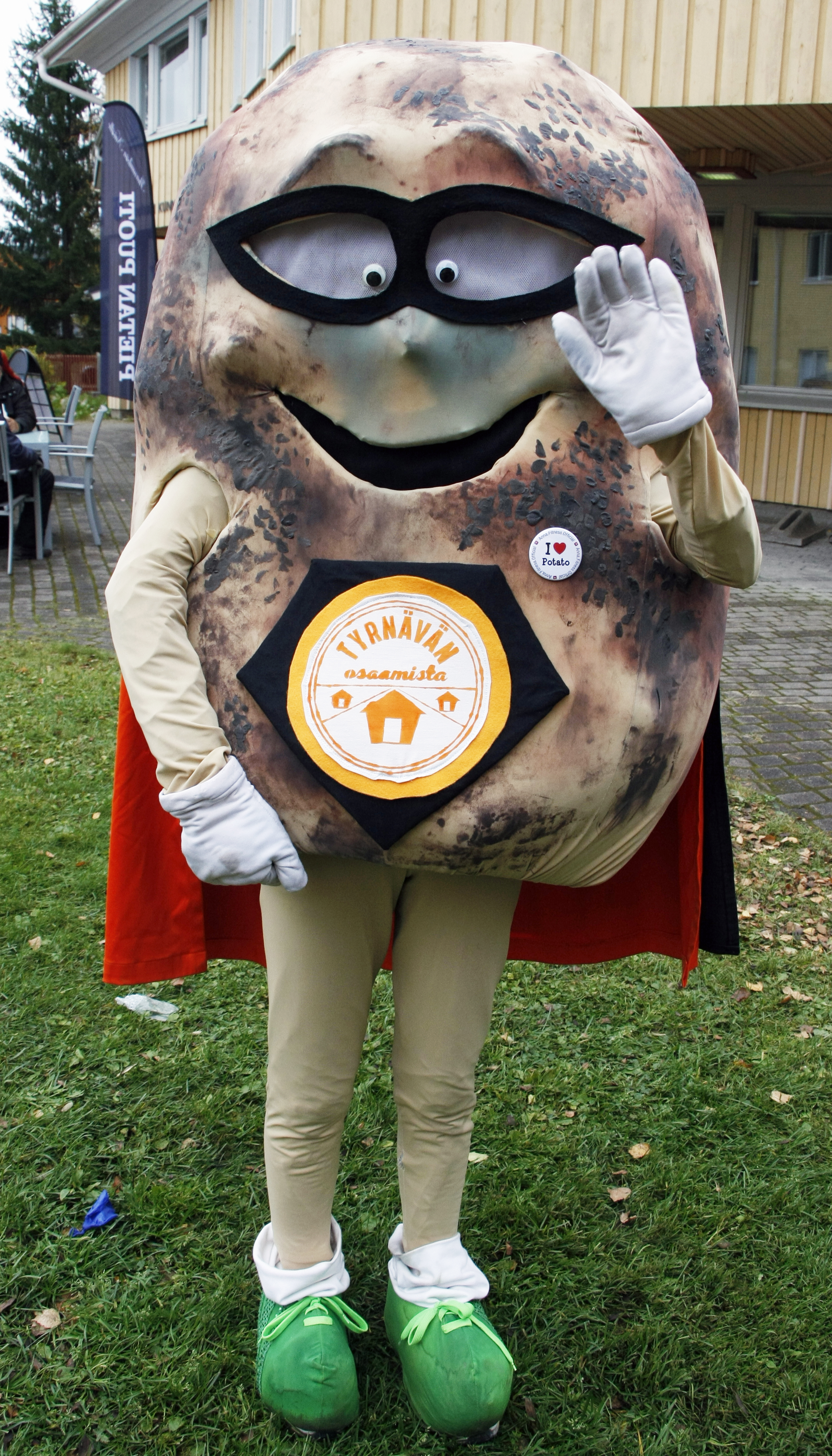 Perunamarkkinoiden oma maskotti.