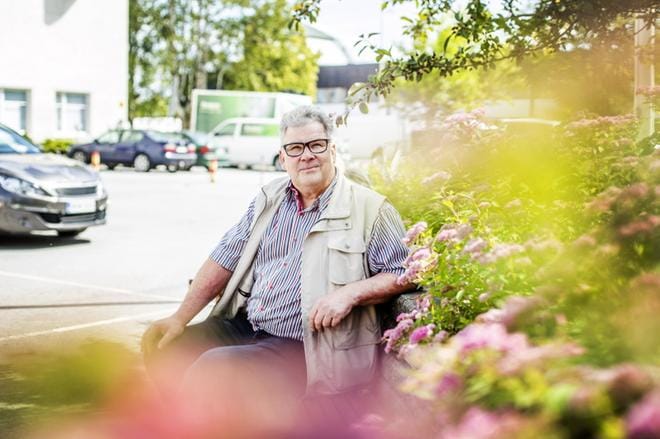 Kauko Simonen menetti keväällä idolinsa. – Muistan kuunnelleeni Reijo Taipaletta radiosta 1960-luvulla ollessani toisella kymmenellä. Taipaleen ääni sopi maailmaani. KUVAT: KRISTA LUOMA