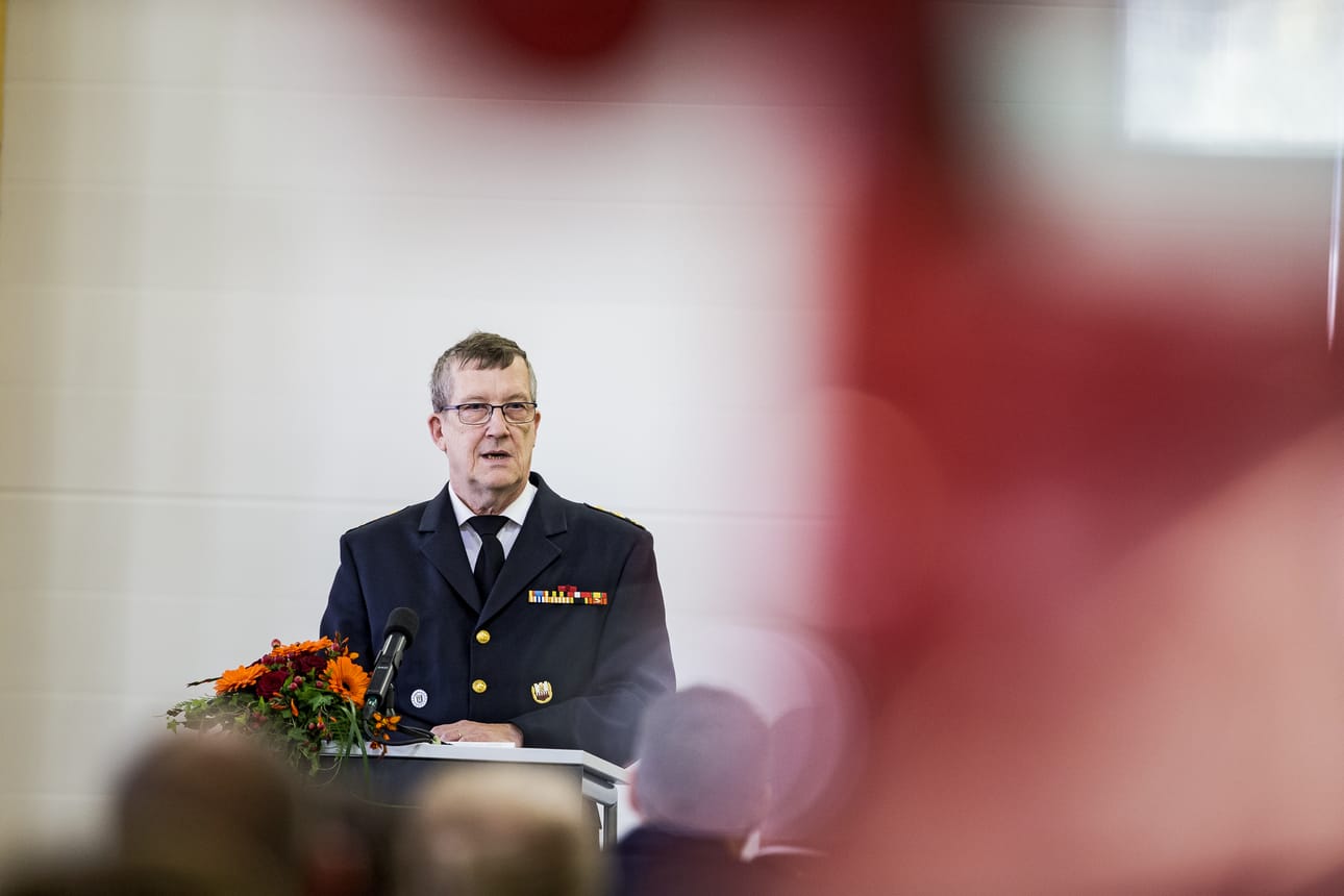 Raahen paloaseman laajennuksen vihkiäiset Raahen paloasema Jarmo Haapanen
