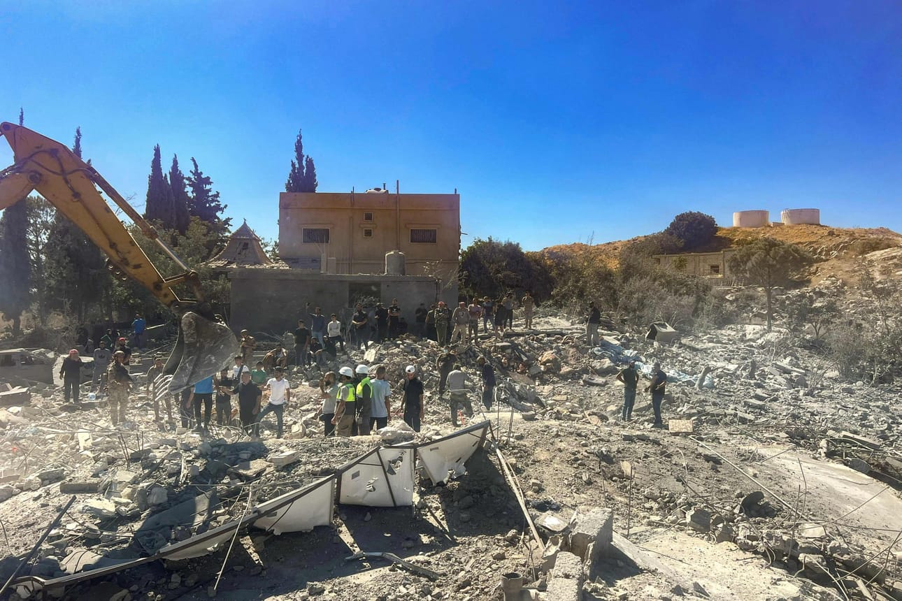 Israel jatkaa sotatoimia Libanonissa täydellä teholla. LEHTIKUVA/AFP