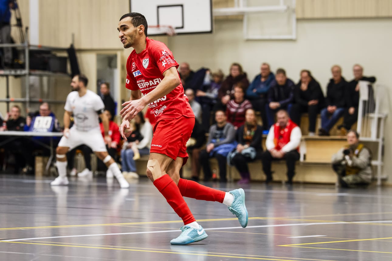 FC Kemin Anass Nasser laukoi neljä maalia PJK:n verkkoon.