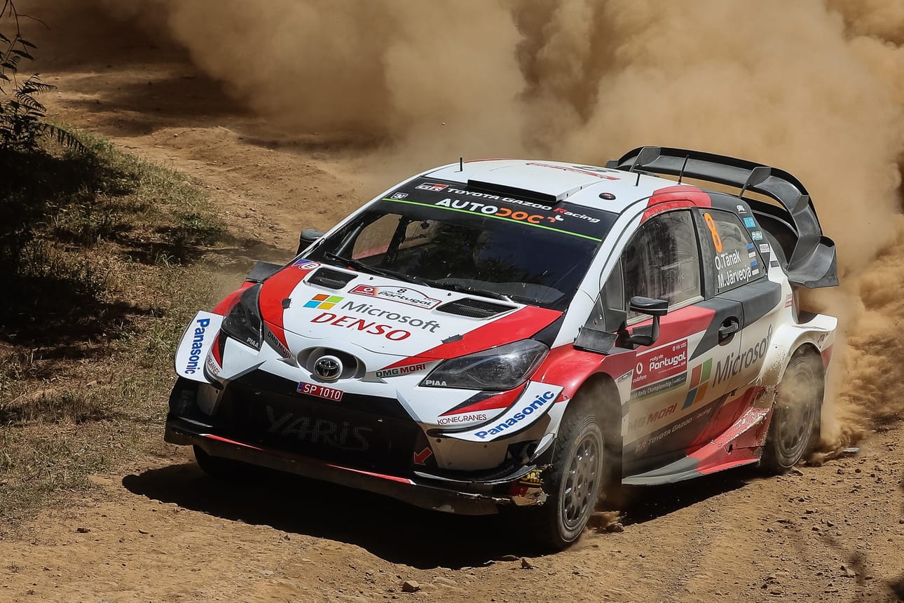 Ott Tänak otti kauden kolmannen voittonsa rallin MM-sarjassa portugalissa.