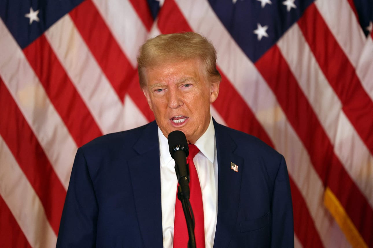 Tuomarin oli alun perin määrä julistaa ex-presidentti Donald Trumpin mahdollinen rangaistus jo tässä kuussa. LEHTIKUVA / AFP