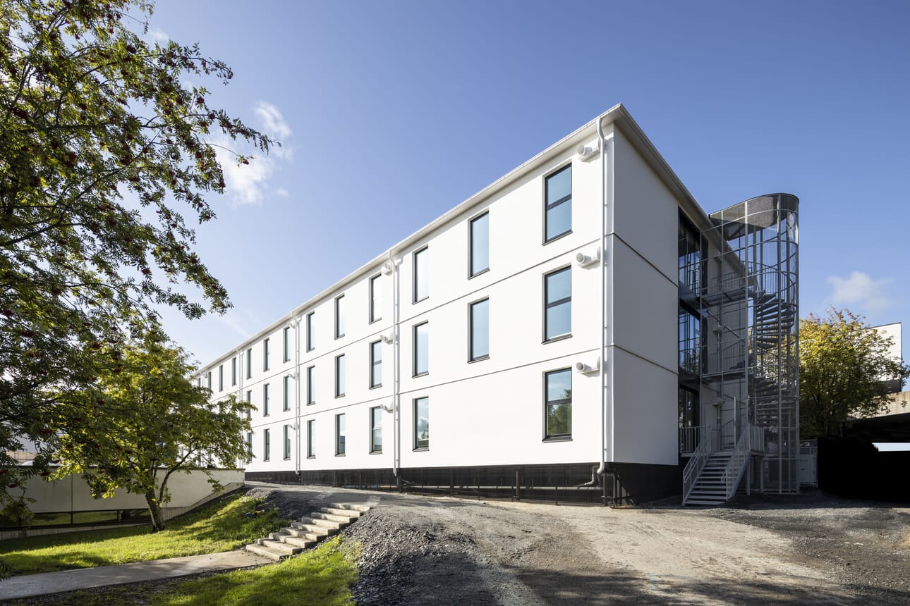Parmaco Group Oy ostaa modulaariseen teräskennorakentamiseen erikoistuneen Fixcel Group Oy:n. Fixel on muun muassa rakentanut tämän lastensairaalan Seinäjoelle.