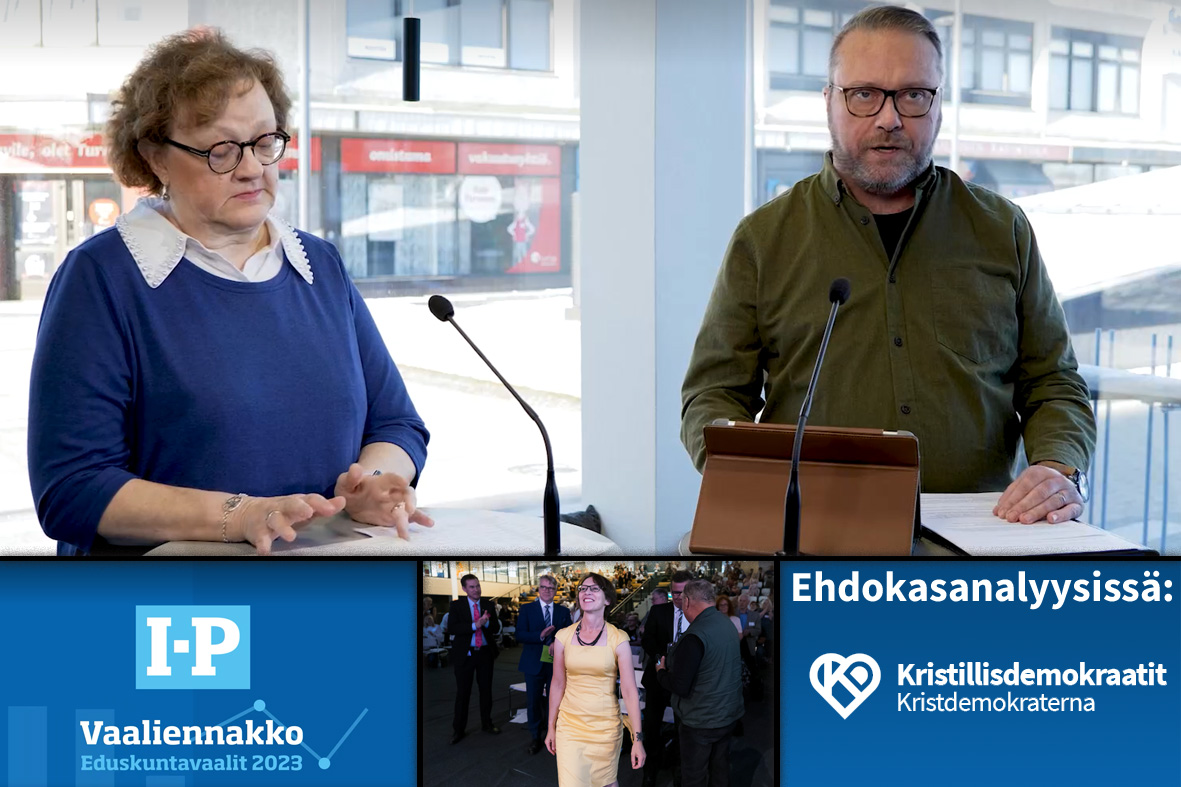 Ehdokasanalyysi:  Kristillisdemokraattien kannatus on vihreitä ja vasemmistoa suurempaa, mutta ehdokkailta puuttuu yksi tärkeä asia