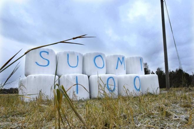 6.12. Suomen satavuotista historiaa juhlittiin sekä linnoissa että ruohonjuuritasolla. Kuva: Merja Ojala/EPA