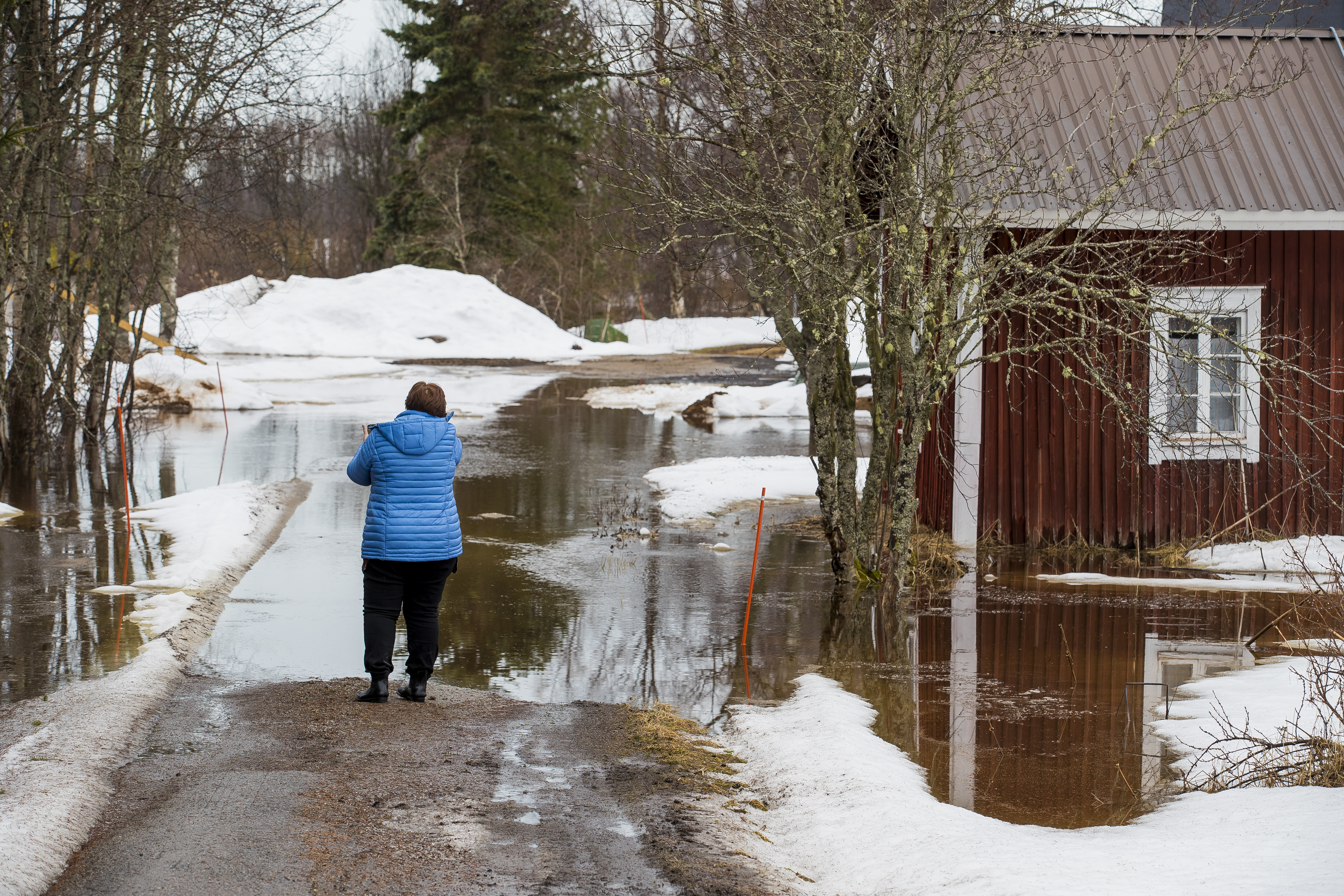 Pyhäjoki tulvii
tulva
Pyhäjoki
kevät