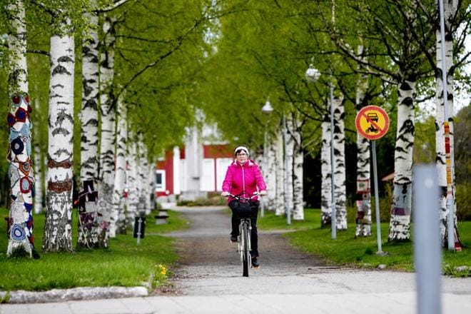 Terttu Niemelälle äänestäminen myös eurovaaleissa on itsestään selvää. Hän arvelee, että Suomessa äänestysprosentti voi kuitenkin olla tänä keväänä pieni, koska eduskuntavaalit järjestettiin vasta kuukausi sitten. KUVAT: JAAKKO ELENIUS