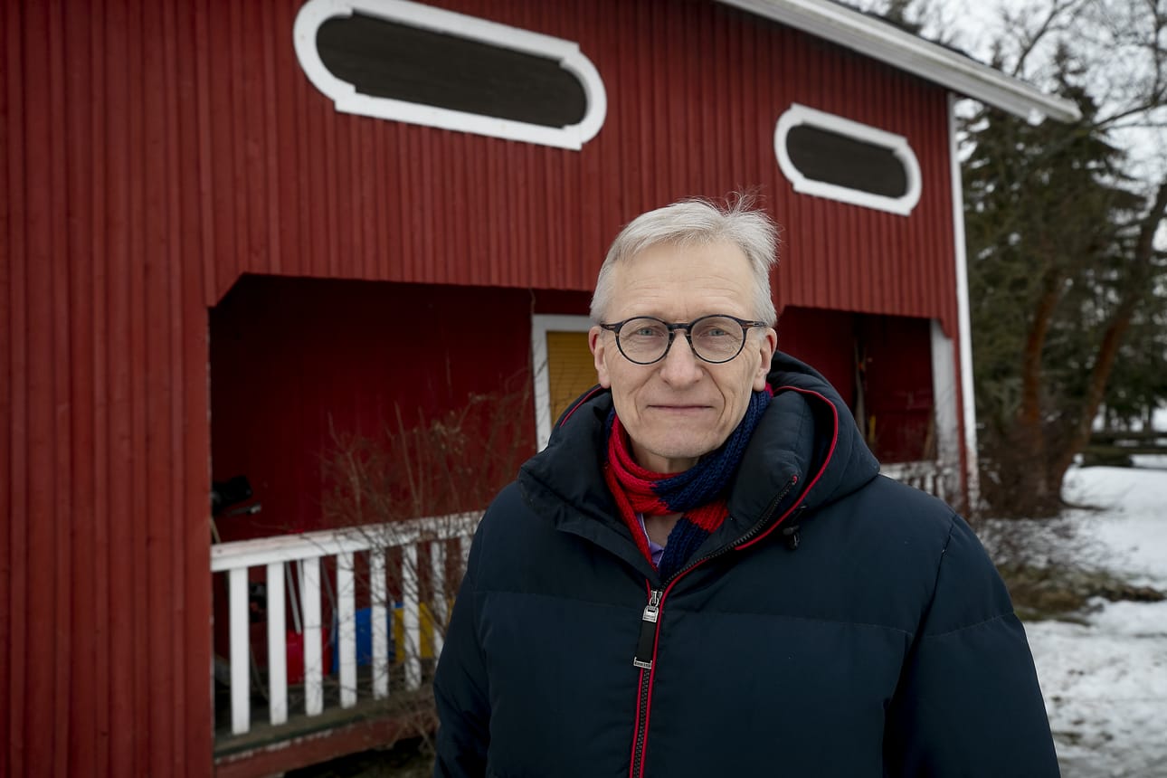 Asko Peltolan koti on sukutila, jossa on harjoitettu luomuviljelyä 30 vuotta.