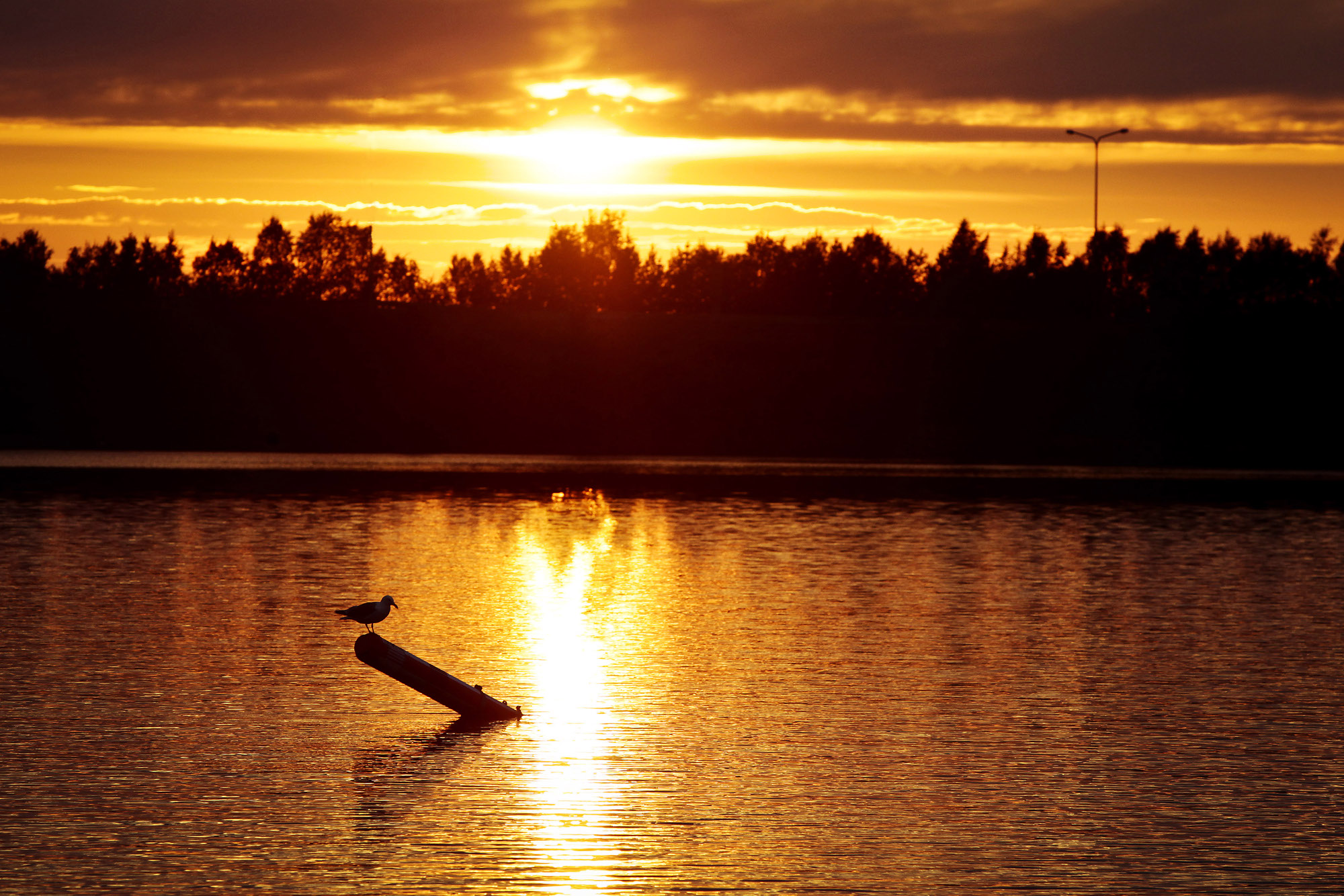 Sunnuntain korkein lämpötila mitattiin Lapissa. Arkistokuva.