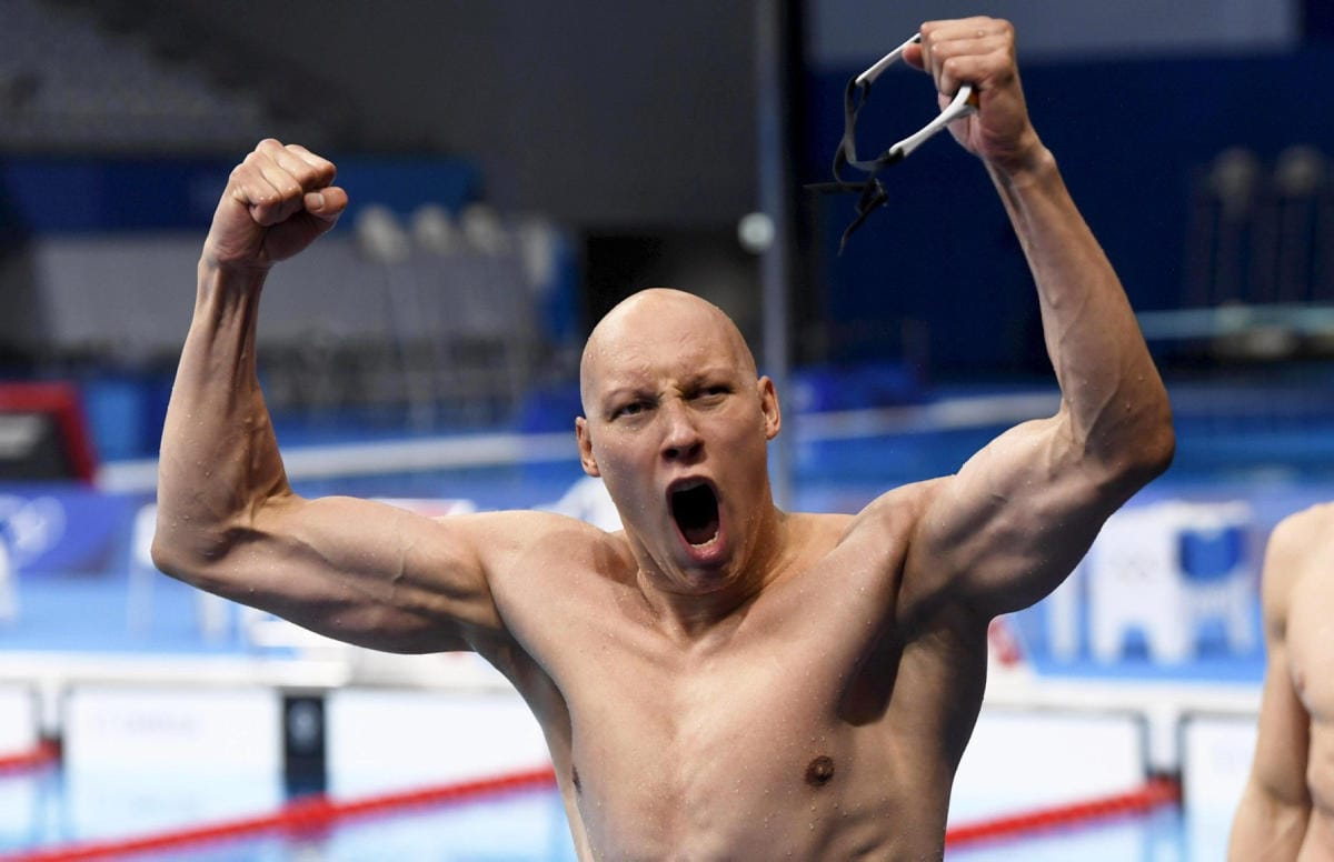 Olympiapronssia uinut Matti Mattsson on yksi ehdokas vuoden urheiljaksi. LEHTIKUVA / Vesa Moilanen