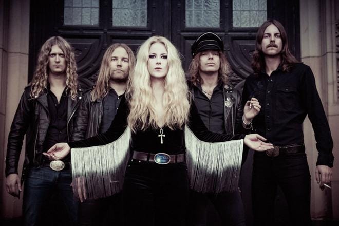 Balsamia vanhan koulukunnan rockin ystäville. Black Sabbathin hengenheimolainen, vintageyhtye Lucifer esiintyy Vaasan Leipätehtaalla perjantaina. KUVA: DIRK BEHLAU
