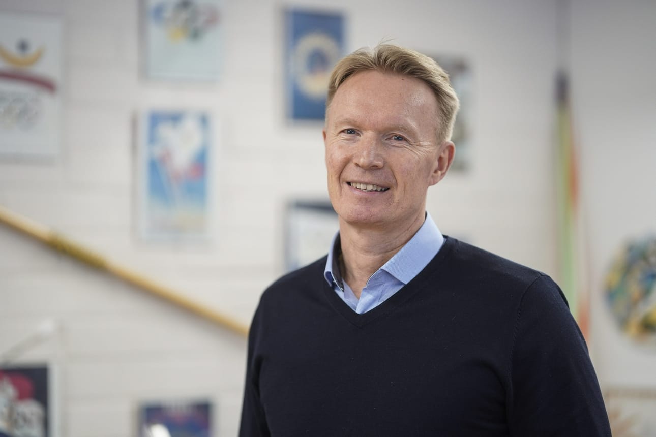 Tapio Korjus Kuortaneen urheiluopistolla. Arkistokuva. LEHTIKUVA / TIMO AALTO