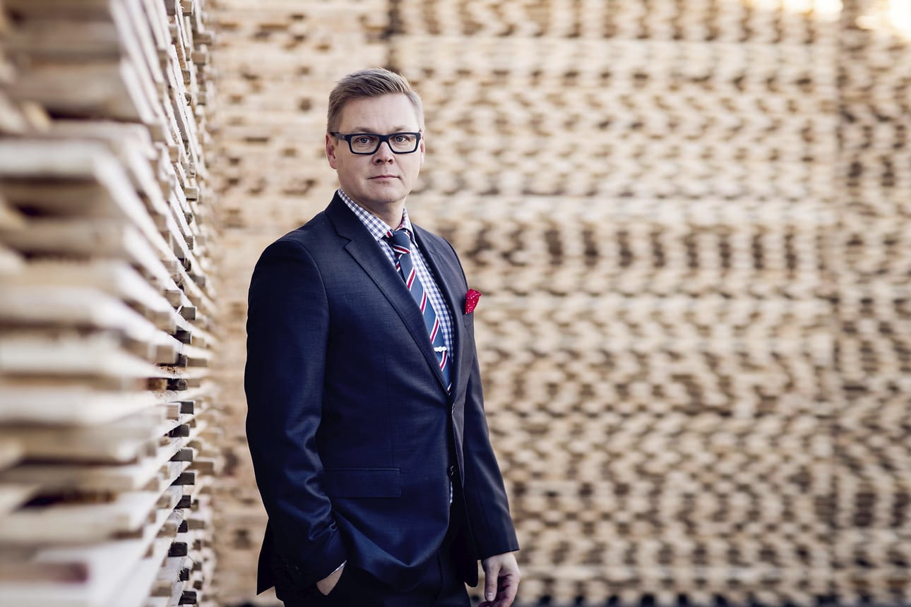 Sahayhtiö Keitele Groupin suuromistaja Matti Kylävainio oli Etelä-Pohjanmaan tuloykkönen myös edellisvuonna. Yrittäjyys on elämäntapa, hän sanoo. Arkistokuva.