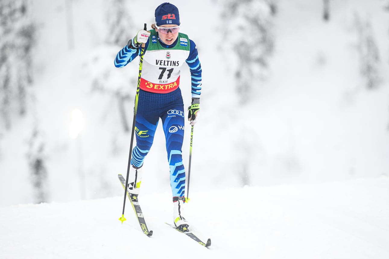 Susanna Saapunki oli sprinttikarsinnan 60:s.
