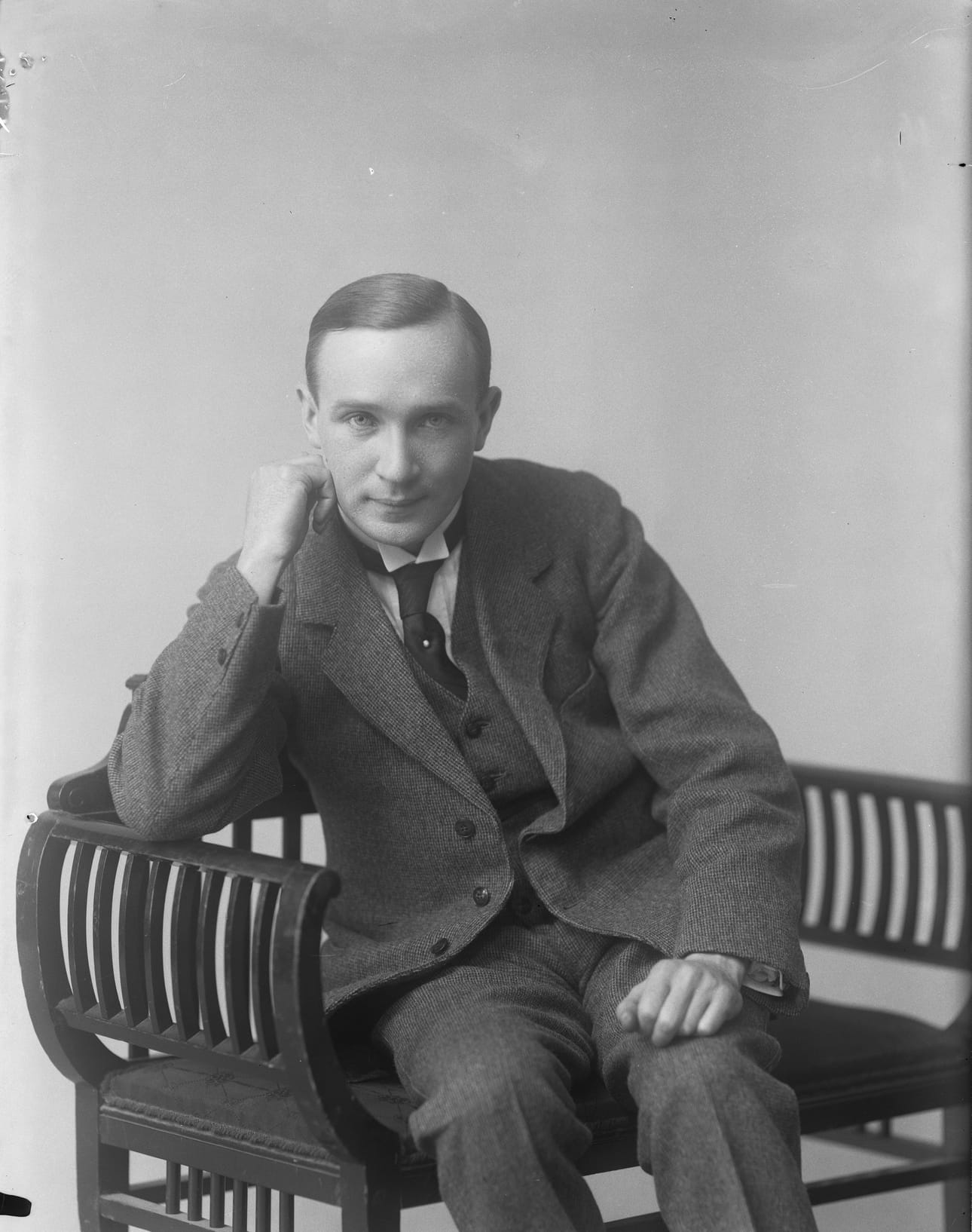 Alex Matson kuvattuna 1920-luvulla.