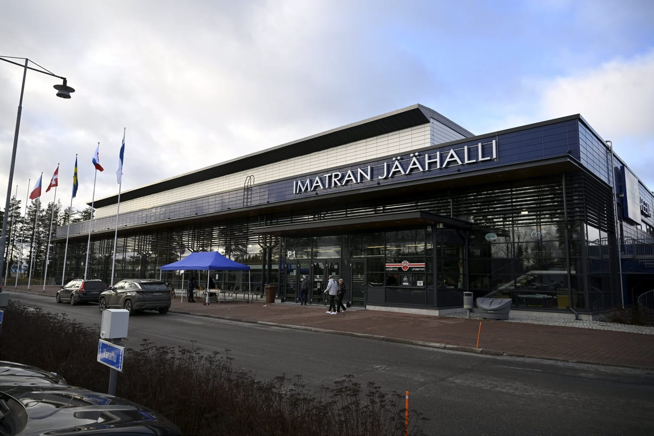 Imatran jäähalli 9. marraskuuta 2024.